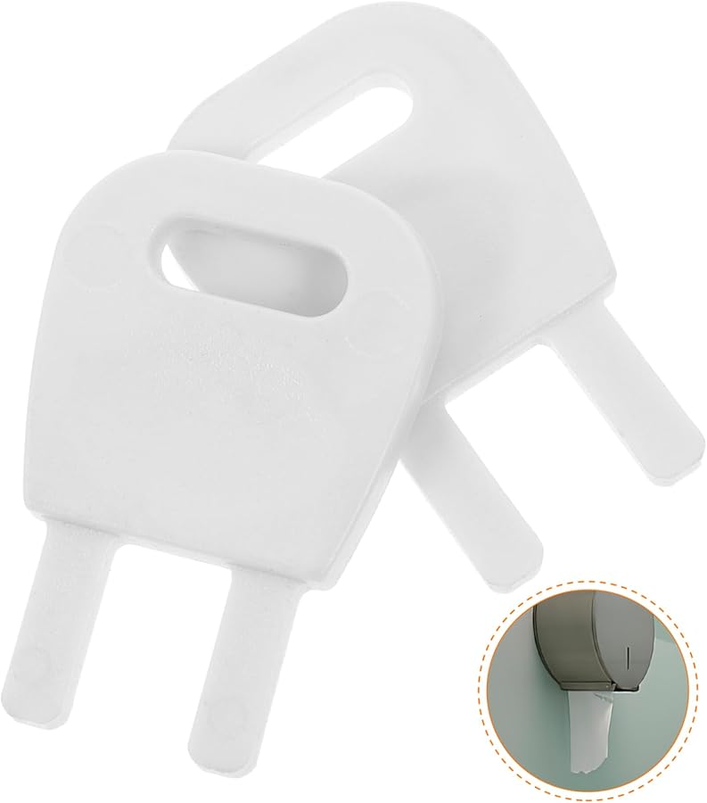 4 مفاتيح لموزع ورق التواليت سهولة الوصول تصميم بسيط استبدال مريح - Image 2